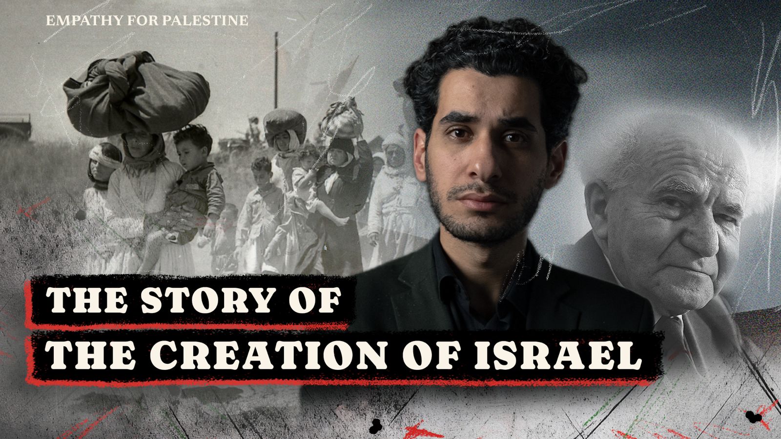 Still from The True Story of the Creation of Israel